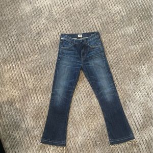 Citizens of Humanity. Size 24, dark stretch denim